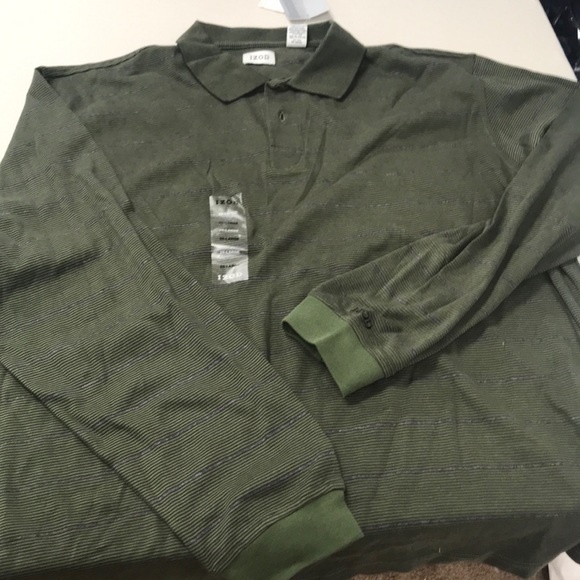 Izod Long sleeve button Men's pullover - Picture 1 of 8